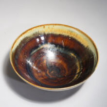 Anders Dolk, Bältarbo Sweden. Signed bowl in stoneware with glossy glaze. Skål i stengods Wigerdal