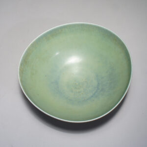 Berndt Friberg for Gustavsberg, Sweden. Bowl in stoneware with harefur glaze. Skål i stengods med harpälsglasyr. Wigerdals