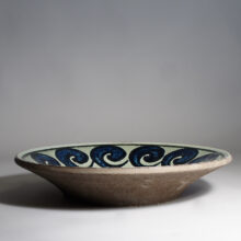 Inger Persson for Rörstrand. 1960's bowl/ dish in ceramic. Fruktfat skål Wigerdals