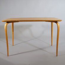 Bruno Mathsson for Karl Mathsson. "Annika". 1940s table in birch. Bord i björk Wigerdals