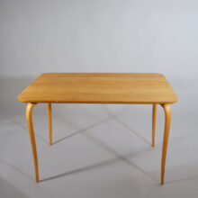 Bruno Mathsson for Karl Mathsson. "Annika". 1940s table in birch. Bord i björk. Wigerdals