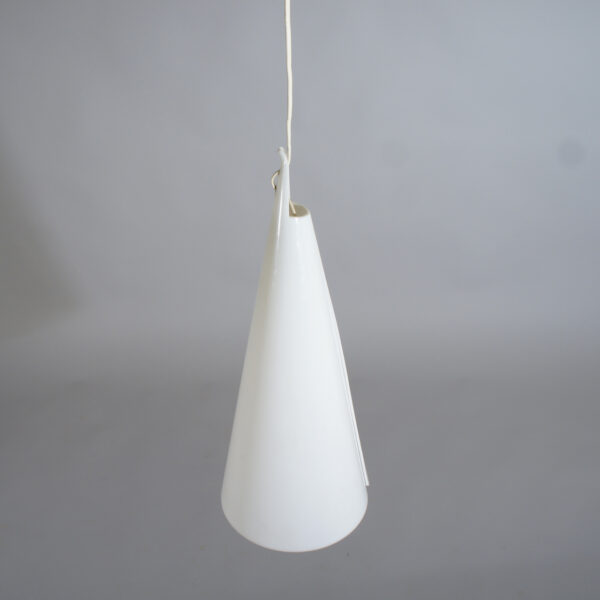 Hans Bergström for Lyktan. "Struten" 1950's ceiling lamp in acrylic. Taklampa i acrylplast Wigerdals