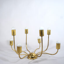Josef Frank for Haus & Garten and Svenskt Tenn, Sweden. "Spindeln". 1920's Ceiling lamp in brass . Wigerdals Värld taklampa i mässing