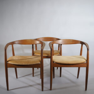 Kai Kristiansen for Ikea, Sweden. "Troja". 1960's arm chair in teak. Karmstol Wigerdals