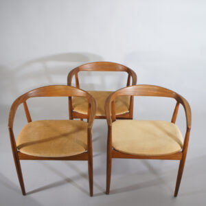 Kai Kristiansen for Ikea, Sweden. "Troja". 1960's arm chair in teak. Karmstol Wigerdals