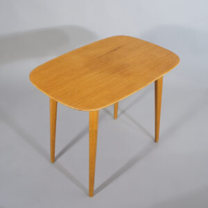 Elias Svedberg for NK, Nordiska Kompaniet. 1950's Side table in birch. Lampbord i björk Wigerdals