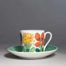 Stig Lindberg for Gustavsberg. Coffee Cup "Tahiti".
