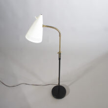1960's Floor lamp by Falkenbergs, Sweden. Golvlampa Wigerdals