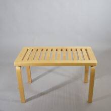 Alvar Aalto for Artek Bench in birch. 153B 153B Bänk i bok Wigerdals