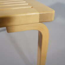 Alvar Aalto for Artek Bench in birch. 153B Bänk i bok Wigerdals värld