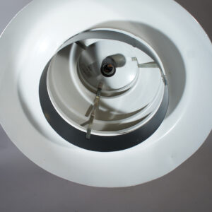 Hans-Agne Jakobsson, Markaryd. Ceiling lamp in aluminium "Lamingo". Taklampa wigerdals