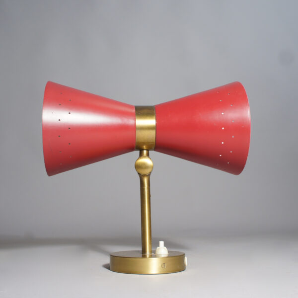 1950's wall lamp by Bergbom, Sweden. Vägglampa 1950-tal Wigerdals