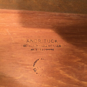 Hans J. Wegner for Andreas Tuck, Denmark. AT-15. 1950's coffee table in solid teak. . Soffbord Wigerdals