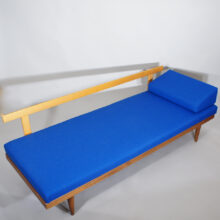 3-seat 1960's sofa beds in teak by Svane, Norway. Soffa Bäddsoffa Wigerdals