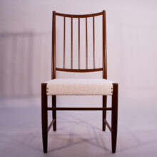 4 1950's dining chairs by Karl-Axel Adolfsson for Gemla, Sweden. 4 st matstolar Gemla 50-tal. Wigerdals