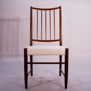 4 1950's dining chairs by Karl-Axel Adolfsson for Gemla, Sweden. 4 st matstolar Gemla 50-tal. Wigerdals