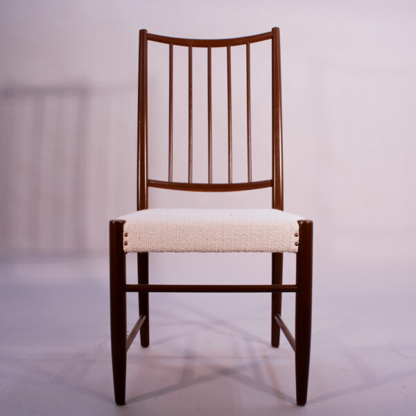 4 1950's dining chairs by Karl-Axel Adolfsson for Gemla, Sweden. 4 st matstolar Gemla 50-tal. Wigerdals