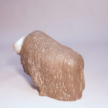 Bison in ceramic by Göran Andersson for Upsala Ekeby. Bisonoxe Wigerdals