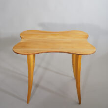 1940's side table in pine. lampbord i furu.