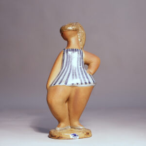 Lisa Larson for Gustavsberg, Sweden. I "Dora" ceramic figurine Wigerdals