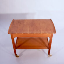 Serveringsvagn i teak Yngvar Sandström Serving trolley