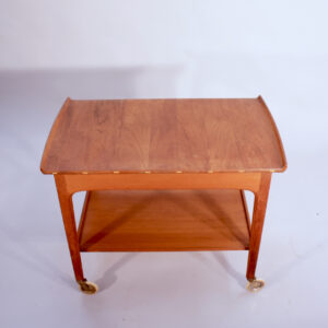 Serveringsvagn i teak Yngvar Sandström Serving trolley