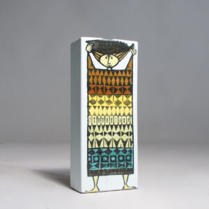 Stig Lindberg for Gustavsberg. Vase "Karneval" Vas Wigerdals