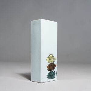 Stig Lindberg for Gustavsberg. Vase "Karneval". Vas Wigerdals