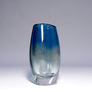 Sven Palmqvist for Orrefors, Sweden. Vase in glass "Kraka" Vas i glas Wigerdals