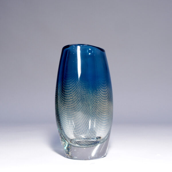 Sven Palmqvist for Orrefors, Sweden. Vase in glass "Kraka" Vas i glas Wigerdals