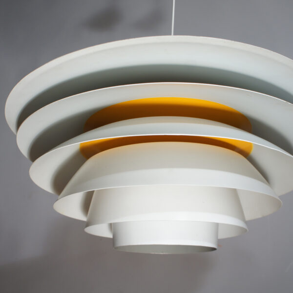 1960's ceiling pendant by Svend Middelsboe for Nordisk Solar "Verona". Denmark. Takpendel lampa Wigerdals