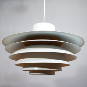 1960's ceiling pendant by Svend Middelsboe for Nordisk Solar "Verona". Denmark. Taklampa Wigerdals Värld