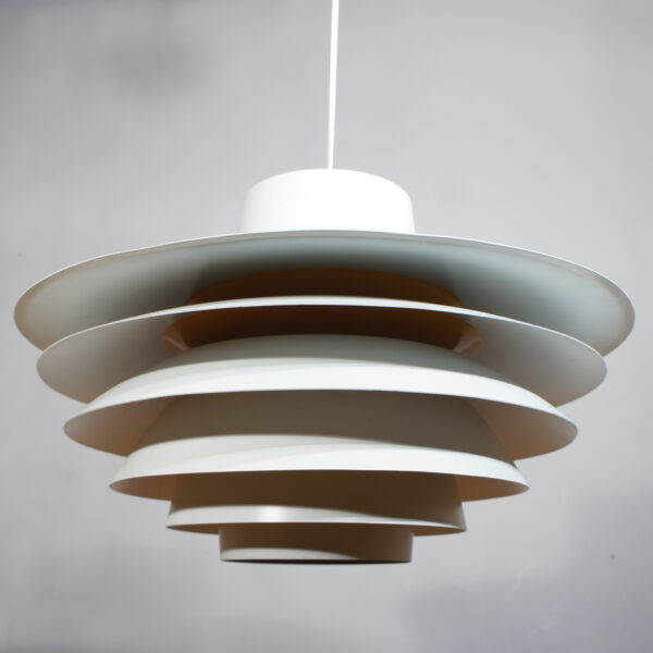 1960's ceiling pendant by Svend Middelsboe for Nordisk Solar "Verona". Denmark. Taklampa Wigerdals Värld