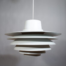 1960's ceiling pendant by Svend Middelsboe for Nordisk Solar "Verona". Denmark. Taklampa Wigerdals