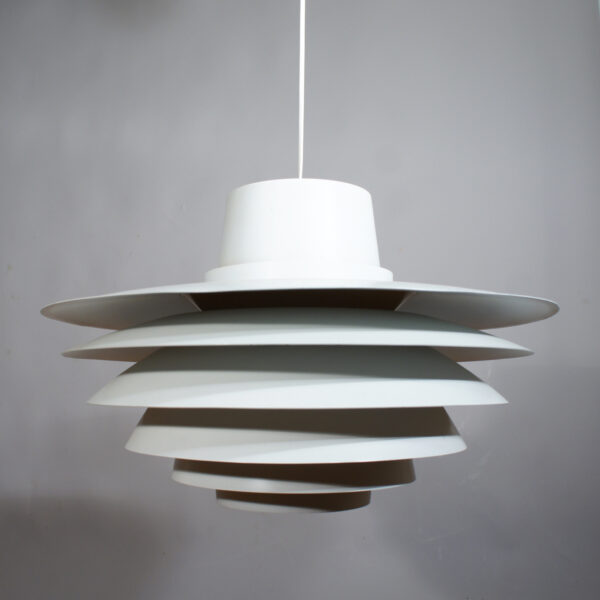 1960's ceiling pendant by Svend Middelsboe for Nordisk Solar "Verona". Denmark. Taklampa Wigerdals