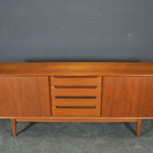 1950's sideboard/ credenza in teak.