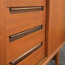 1950's sideboard/ credenza in teak.