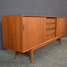 1950's sideboard/ credenza in teak.