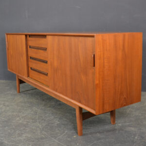 1950's sideboard/ credenza in teak.