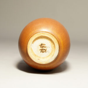 Triller Tobo Vase in stoneware brown glaze