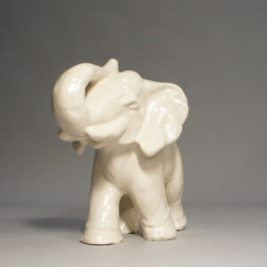 Vicke Lindstrand for Upsala Ekeby, Swden. ceramic elephant