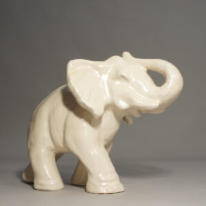 Vicke Lindstrand for Upsala Ekeby, Swden. ceramic elephant i keramik. Wigerdalss