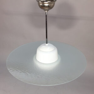 1930's art deco saturnus lamp in glass. Saturnuslampa Wigerdals