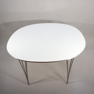 Piet Hein & Bruno Mathsson for Fritz Hansen "Superelips". Dinner table. Matbord Wigerdals