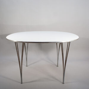 Piet Hein & Bruno Mathsson for Fritz Hansen "Superelips". Dinner table. Matbord Wigerdals