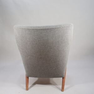Kurt Olsen for Slagelse Møbelvaerk, Denmark. "Papa bear". 1950's easy chair in teak Fåtölj Wigerdals