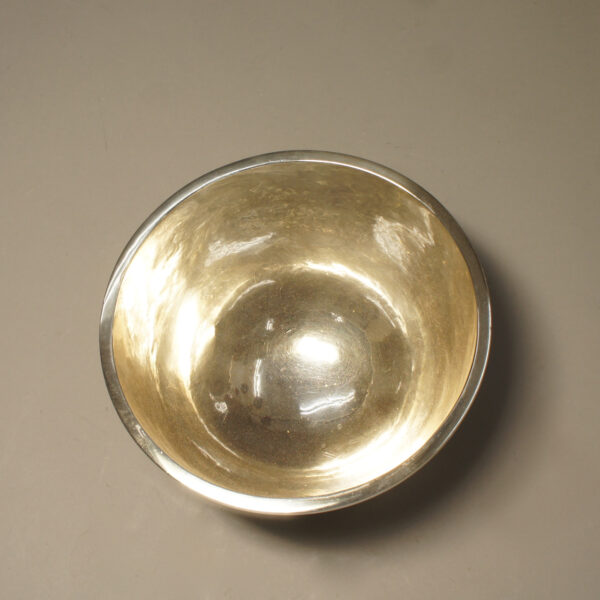 Sigurd Persson Bowl in sterling silver Skål på fot i nysilverWigerdals