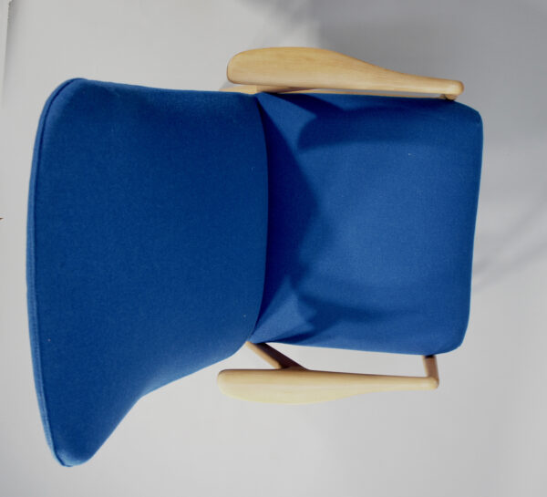 Easy chair with ottoman by Alf Svensson for Ljungs industrier. Fåtölj med fotpall Wigerdal