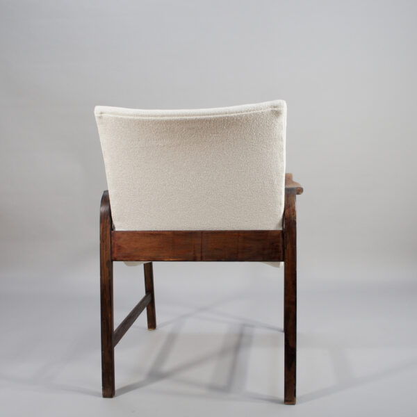 Easy chair reupholsered. Nyklädd fåtölj Wigerdals