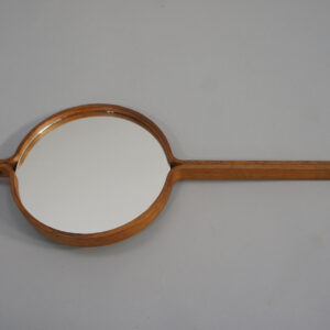 Hand mirror in teak by Hans-Agne Jakobsson. Handspegel i teak Wigerdals